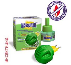 Комплект: прибор+жидкость от комаров MOSQUITALL "Универсальная защита" 45 ночей 30мл. 90797/07-076 Комплект: прибор+жидкость от комаров MOSQUITALL "Универсальная защита" 45 ночей 30мл. 90797/07-076