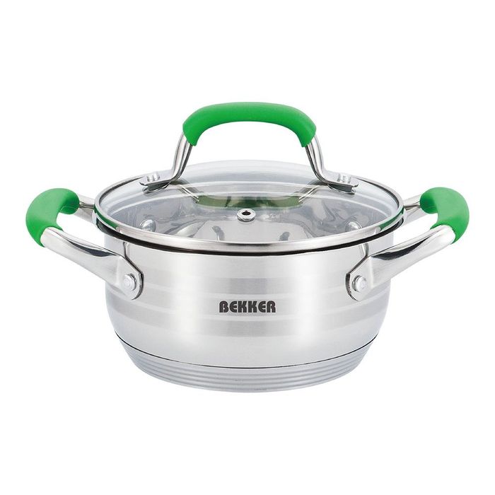 Кастрюля ВК-1450 2,0л.(ст/кр.) De Luxe