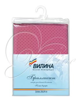 Занавес д/ван.комн. 180*180см. п/эстер. "Бриллиант" микс (6757) М.