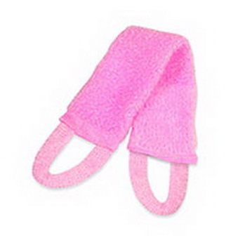 Мочалка вязаная "Букле" длинная с руч. М39 Е