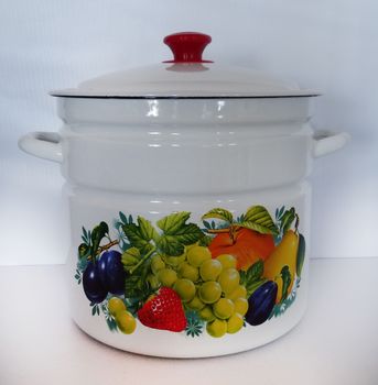 Кастрюля эмал. 10л. 41804-222/6 Керчь