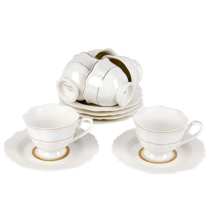 Кофейный сервиз 0970020 "White chic" 12пр. (подар.уп.) ЕНС