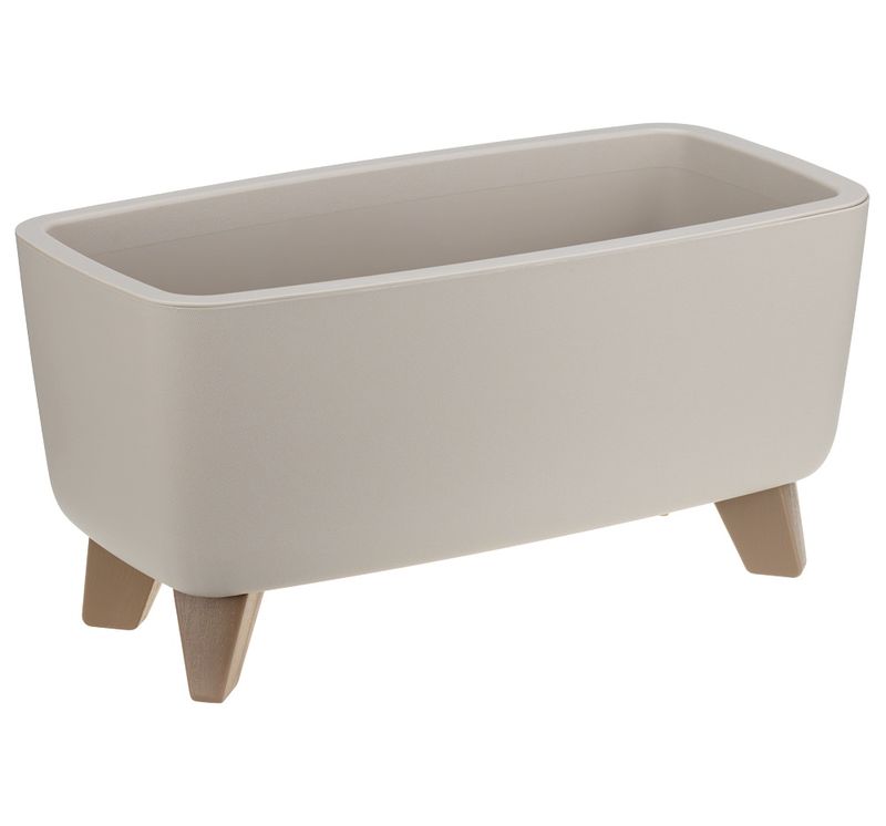 Кашпо ФЛОРИАН  4,2л. d39см. овальное низкое КН3271К (Капучино)