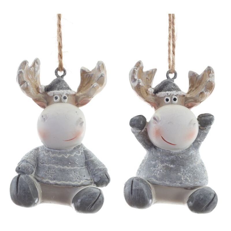 Подвесн.украш. "Олень" 825094 (4*4*5см )Р