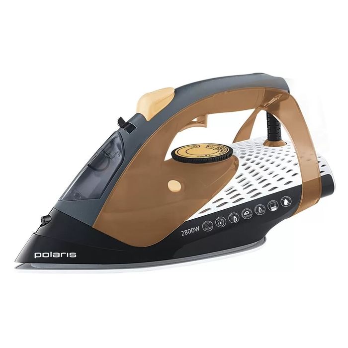 Утюг POLARIS PIR 2860АК с отпар. 2,8кВт. (керам.подошва, автоотключ.)