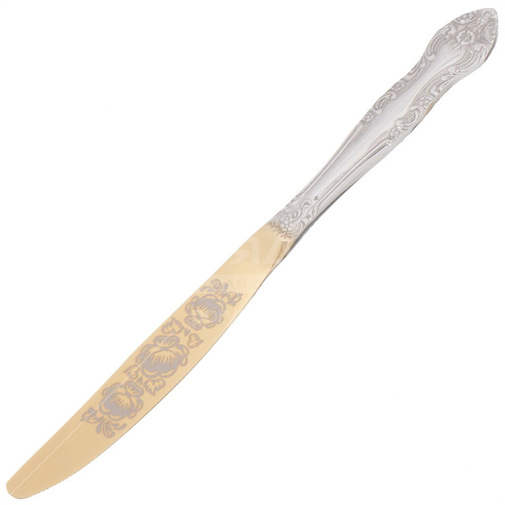 Нож стол. нерж. "Тройка" с худ.росписью СН-26/2 НТП (П)
