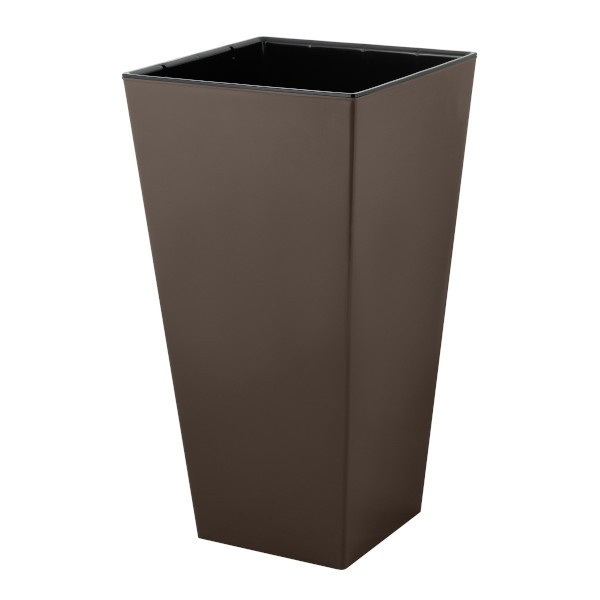 Горшок д/цв. "InGreen London CUBE" 19,4л. 250*250*470мм ПЦ7803ФП (французский платан) с дренажной вс