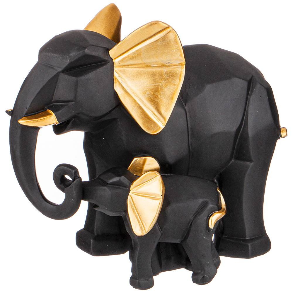 Фигурка "Два слона" 146-1637 (21*15*20см) "Оригами" ВД