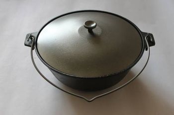 Котел чуг. 4,0л. (с ал.крышк.) к41