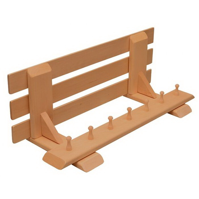 Полка-вешалка Сосновская №1 79913 7 крючков