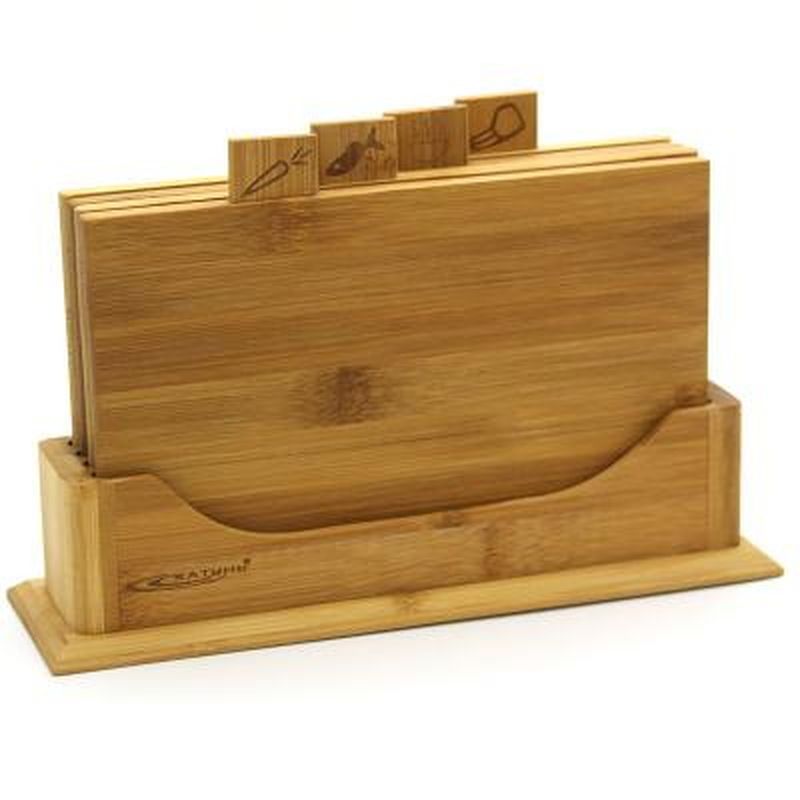 Набор досок разд. КТ-НД-07 (5пр: 4 доски 220*160*8мм+подставка )№5