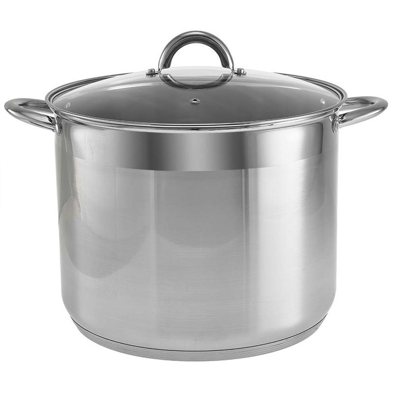 Кастрюля Webber BE-377/2 20,0л. стекл.крышка