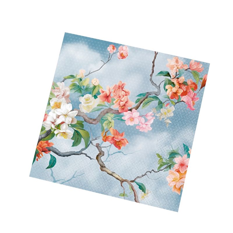 Салфетки бумажные 3сл. Home Collection Classic 25365 (33*33см.) 20шт. "Весеннее цветение" РБ