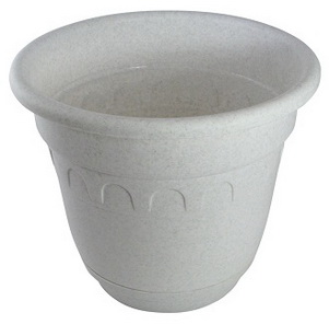 Горшок д/цв. "Колывань"  3,7л. d220мм. (мрамор) с подд. С94М Мар.