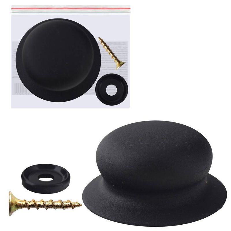 Ручка д/крышки МТ76-79 с саморезом Мд