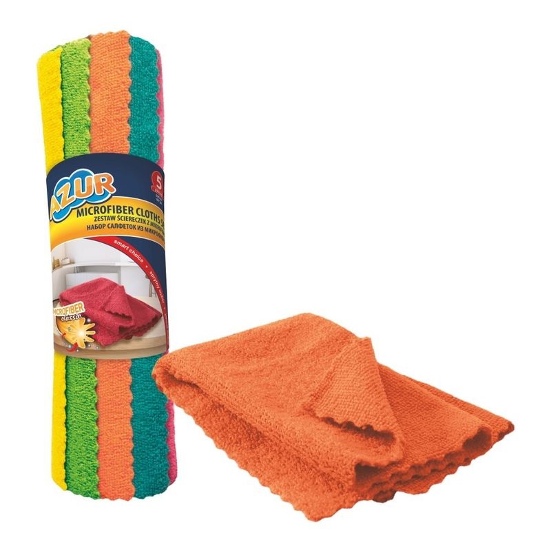 Салфетка из микрофибры AZUR 2619 (5шт.)