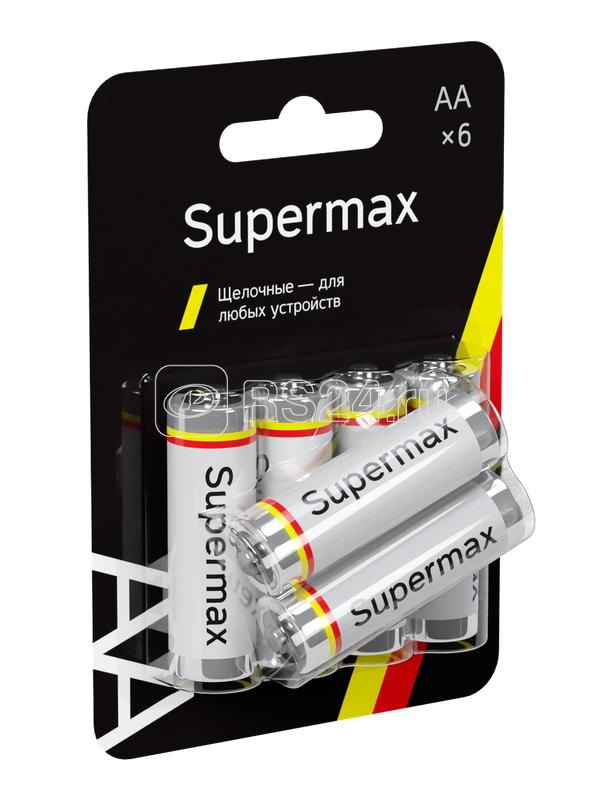 Батарейки SUPERMAX LR6 6*BL