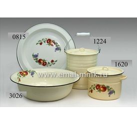 Ведро эмал. 12л. с/крышк. 1224/4 Маг