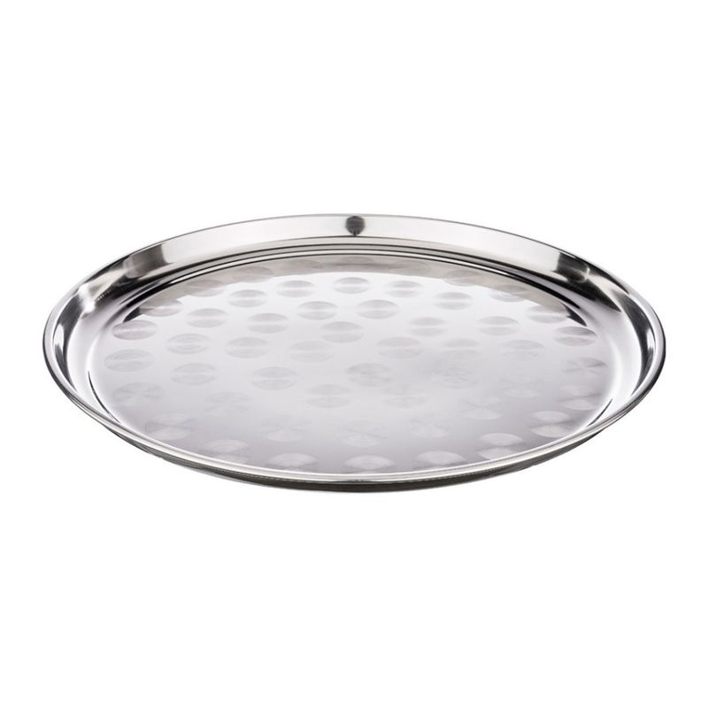 Поднос 880-120 d35см. (нерж.) ВД