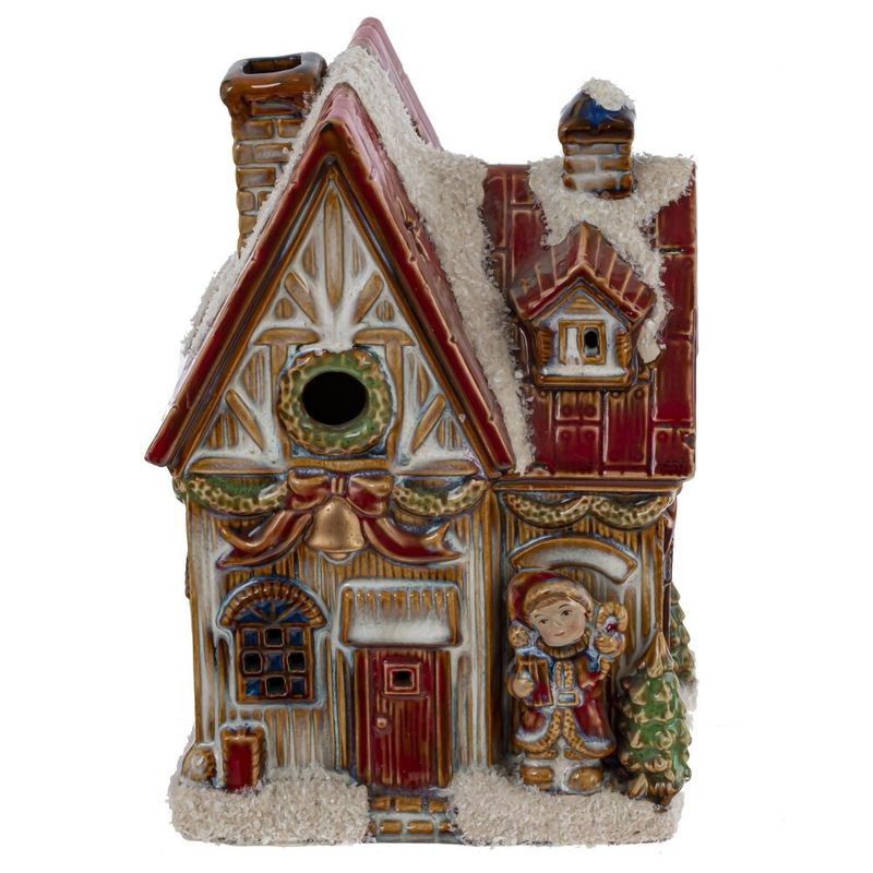 Фигурка "Домик" 806321 с подсветкой (10,5*8,5*14,5см.)