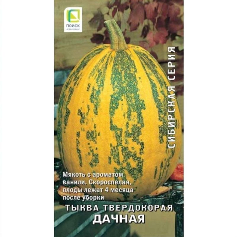 Тыква ДАЧНАЯ твердокорая 10шт. (Поиск)