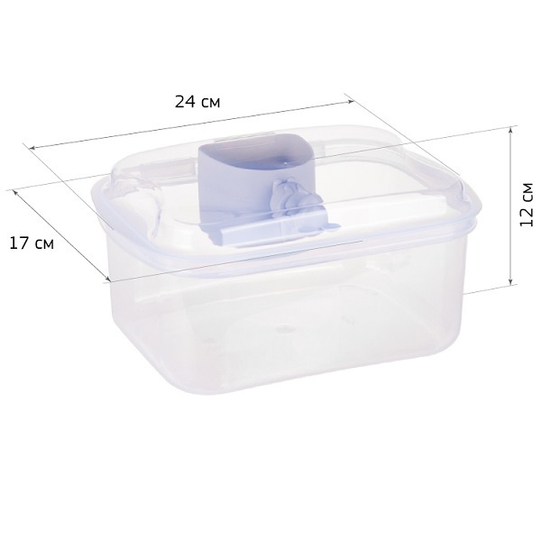 Контейнер д/муки 2,3л. КН1182 .