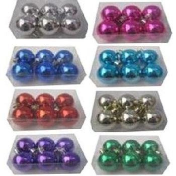 Шары SYCB17B-080 (набор 6шт.) d6см. 003301 Скр.