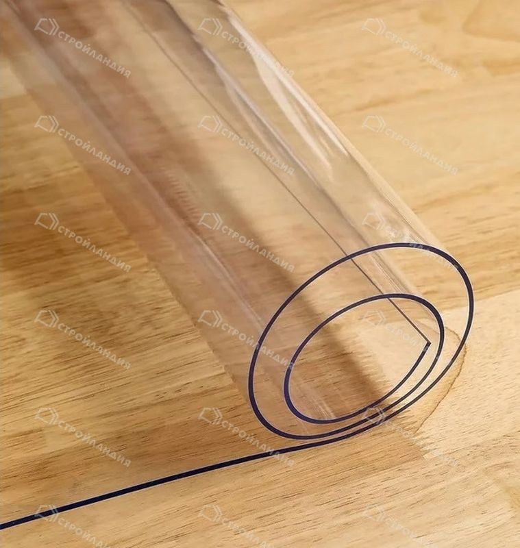 Скатерть ГИБКОЕ СТЕКЛО DEKORELLE 160*100см 0,8мм. 133-160 .