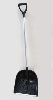 Лопата д/снега пл. б/черен. "Купец" с планкой 41*46см 2837-00 Ковров