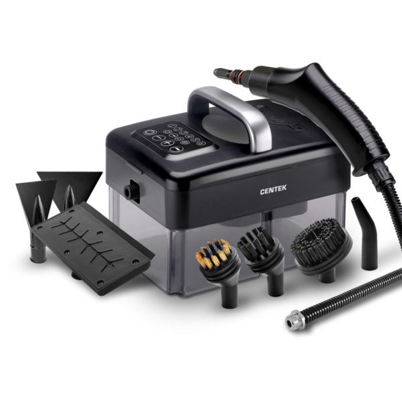 Пароочиститель CENTEK CT-9402 (2,2кВт. 1,5л. 3,5 БАР, 15 аксессуаров)