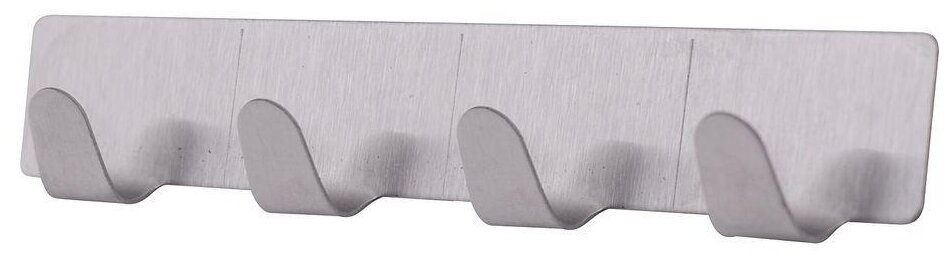 Крючки на планке DH27-96 "Стенли стил" (3кр.) (12см.) Мд