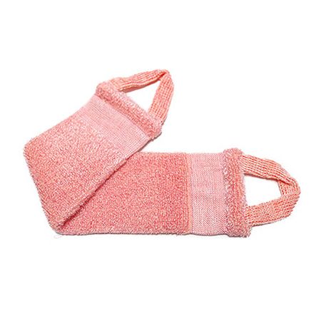 Мочалка "Ladies" "Букле" Я28021 (46*10см) длинная с руч. Е