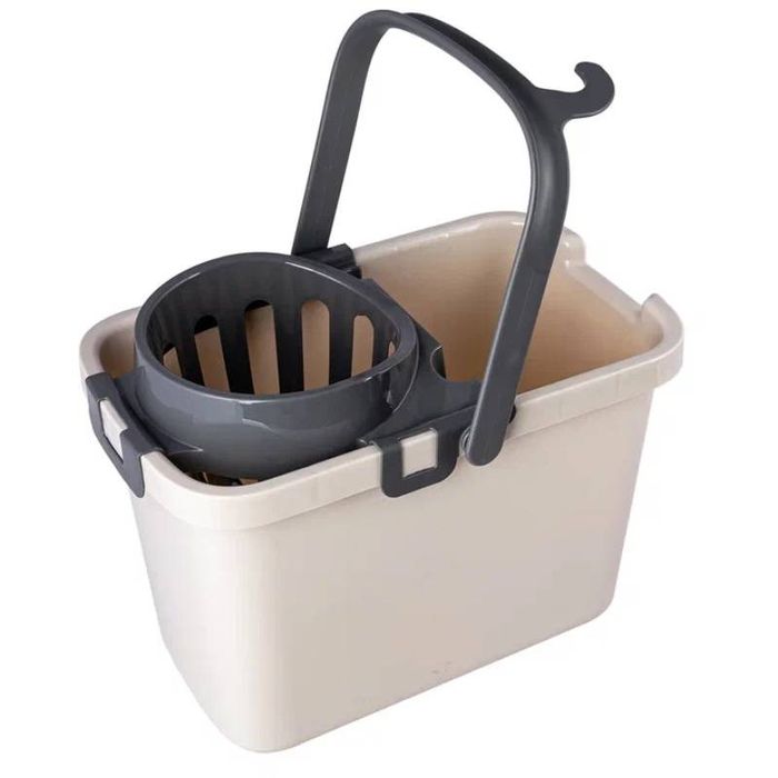 Ведро  9,5л. пл. "Smart" ПБ34810 с отжимом (прямоуг.)