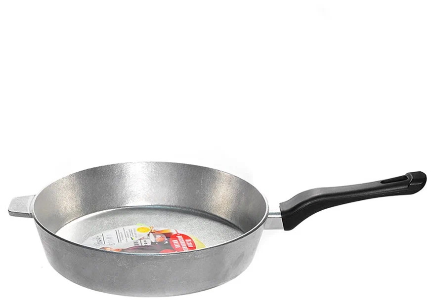 Сковорода Волг. ал. "Хозяюшка" d260мм. 12700 с пл. ручкой