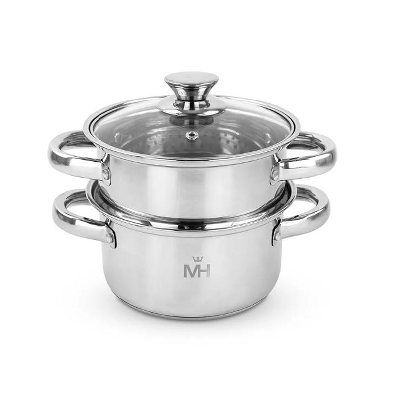 Пароварка "MercuryHaus" МС-1605 7л. (2-х ярусн.)