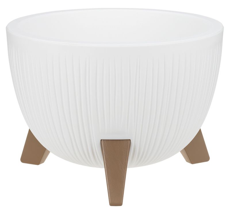 Кашпо ПЕТАЛИС 12,0л. d350мм. КН3255Б (Белый)