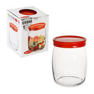 Банка д/сып.прод. CESNI 0,94л. с пл.крышк. PSB 43004В