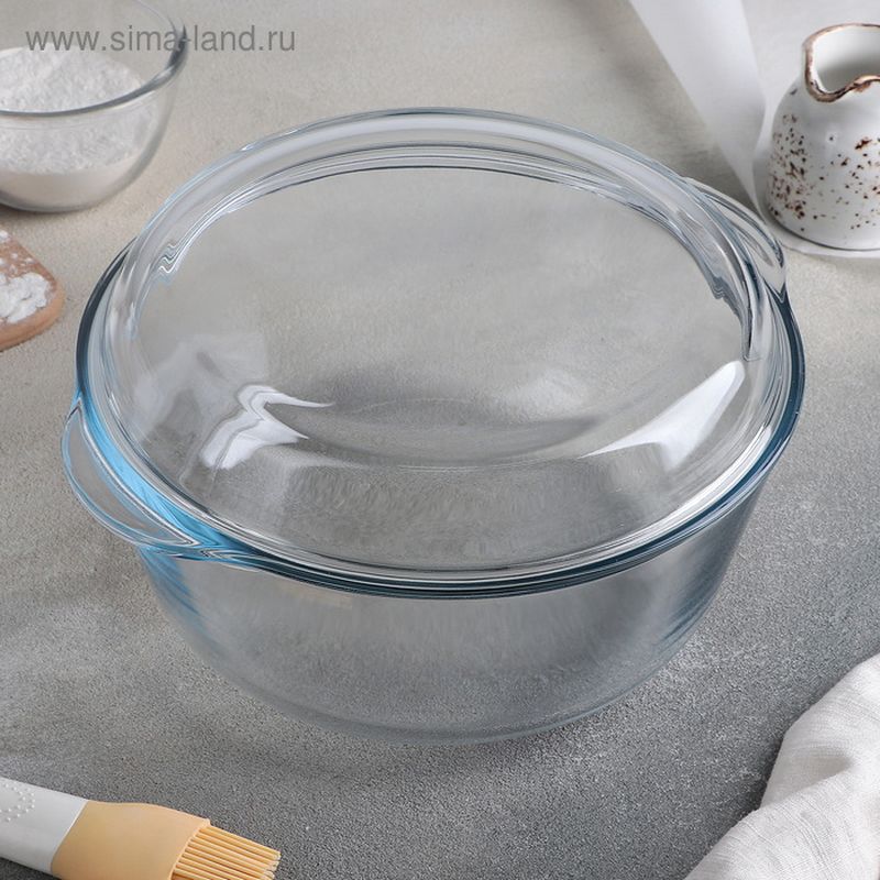 Кастрюля д/СВЧ 3,0л. 59013 с крышк. Турция