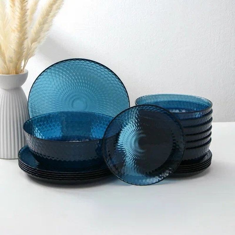 Столовый сервиз IDYLLE LONDON TOPAZ O0203 19 пр. 6 перс. (ОСЗ)