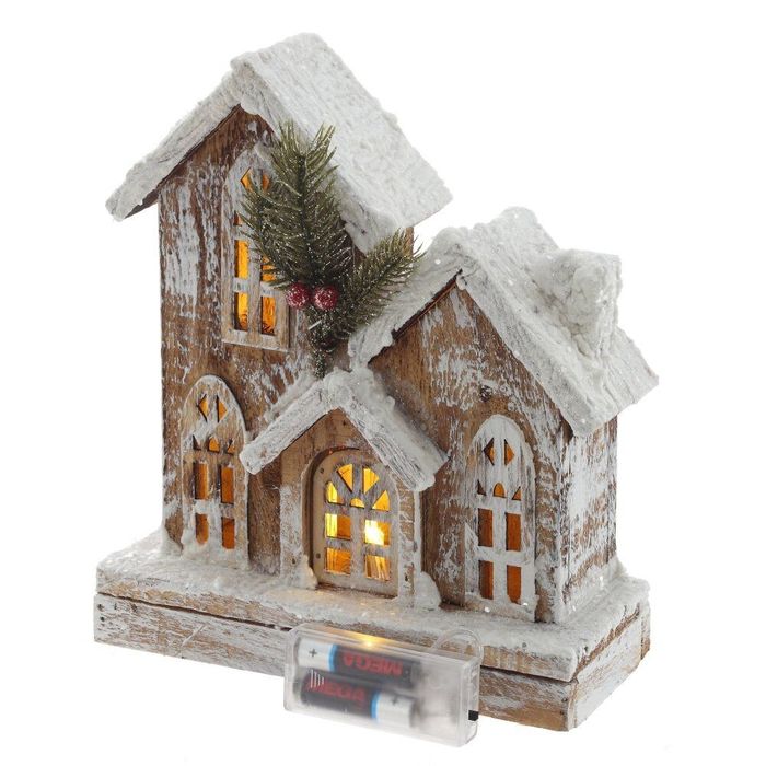 Фигурка "Домик" 824875 с подсветкой (22*9,5*25см.)