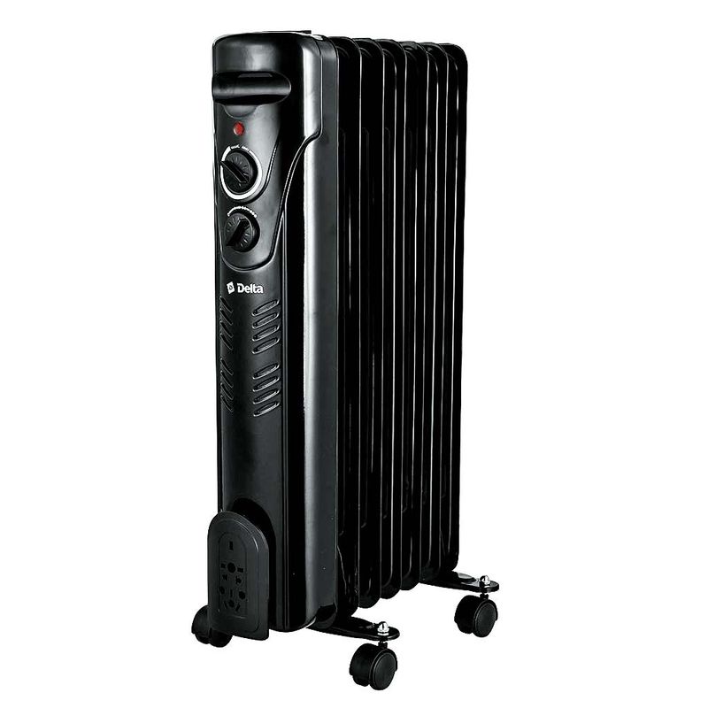 Обогрев.масл.  7секц. D10-7 1,5 кВт (черный) Дел.