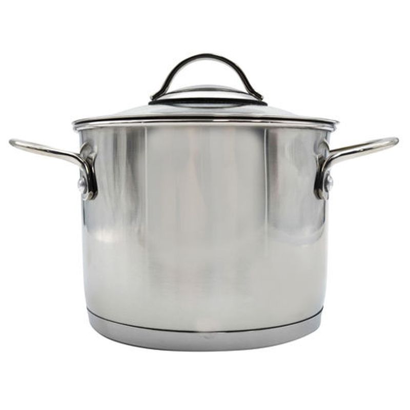 Кастрюля нерж.  2,0л. ТРС-3 3с172 "Магритт" с объмн.руч. стекл.крышка  Аша