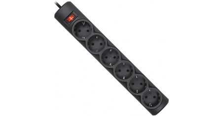 Сетевой фильтр 5м 6роз (черн.) Смоленск