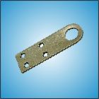 Проушина д/замка 30*100мм. прямая цинк. Кунгур
