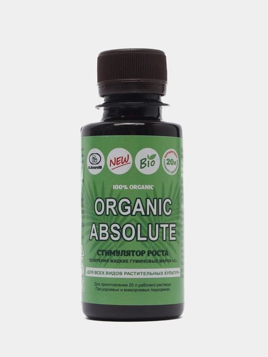 Стимулятор роста "ORGANIC ABSOLUTE" 100мл. удобрение (стимулятор роста) Стройресурс НН