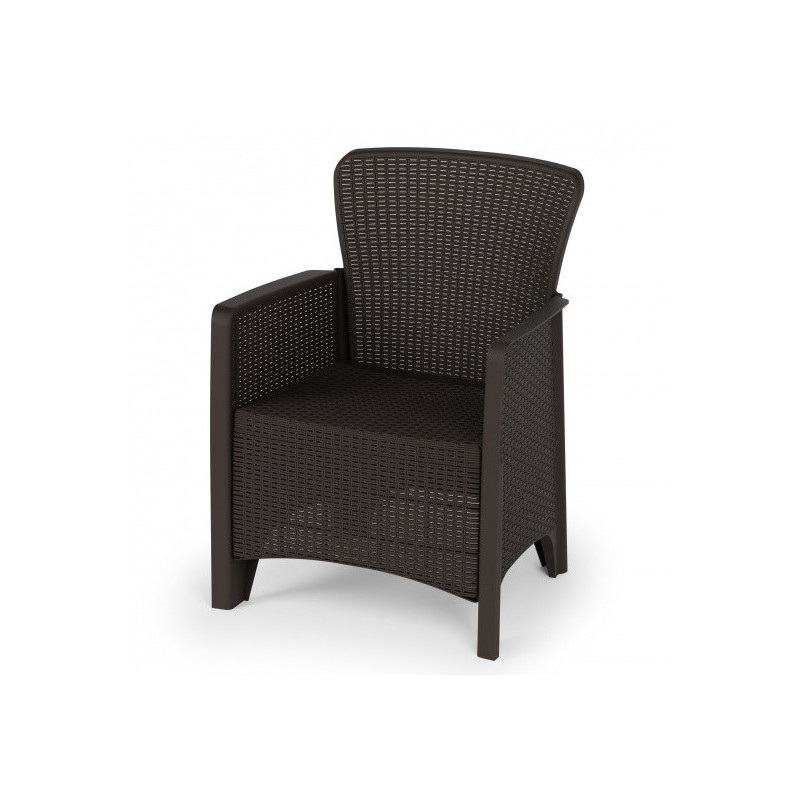 Кресло РОТАНГ-Лайт М8909 (мокко) 620*585*850мм.