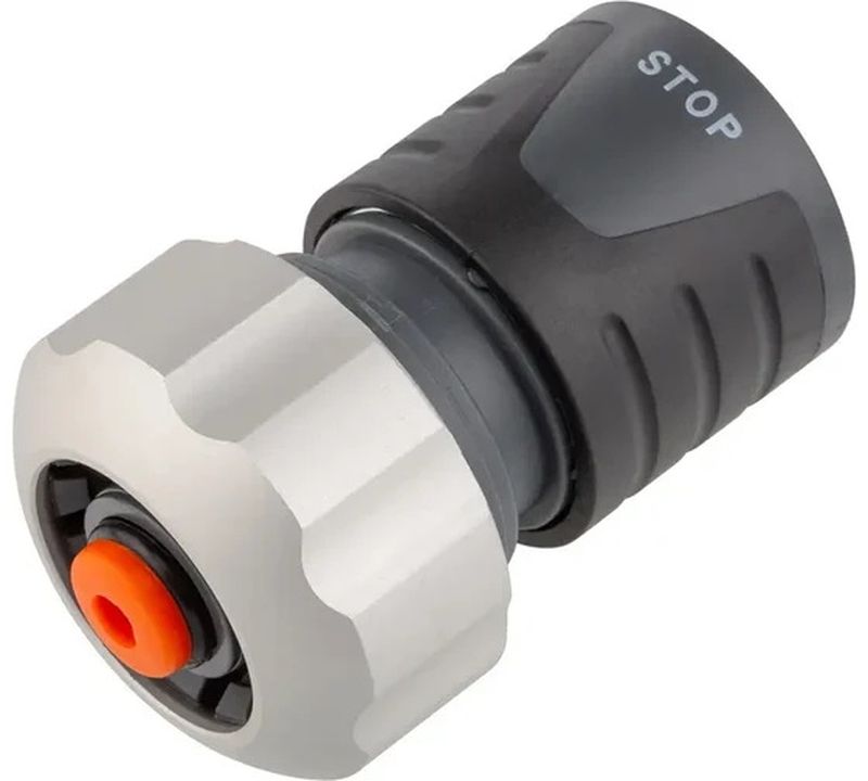 Коннектор 3/4 с аквастопом 79030 с металлич. цангой