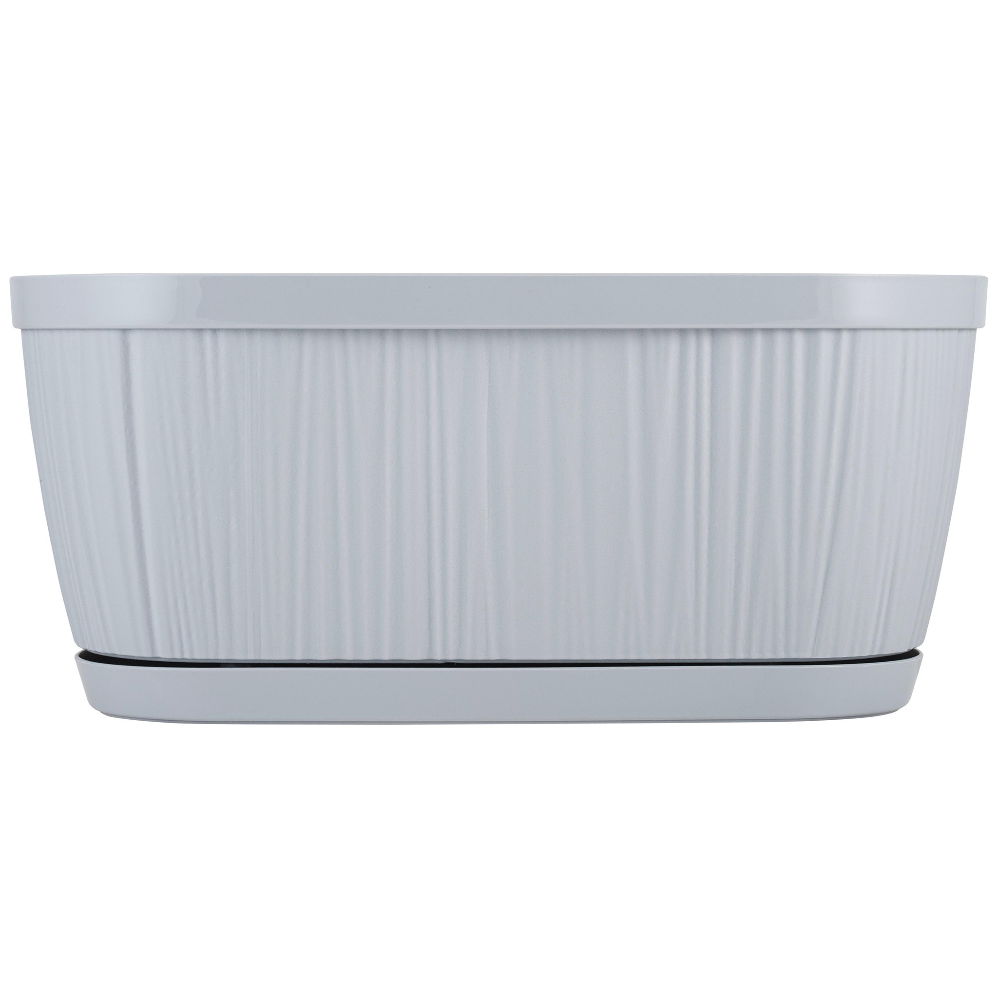 Горшок д/суккулентов "InGreen Amsterdam" овал 250мм. ПЦ6203УТ (Утренний туман)