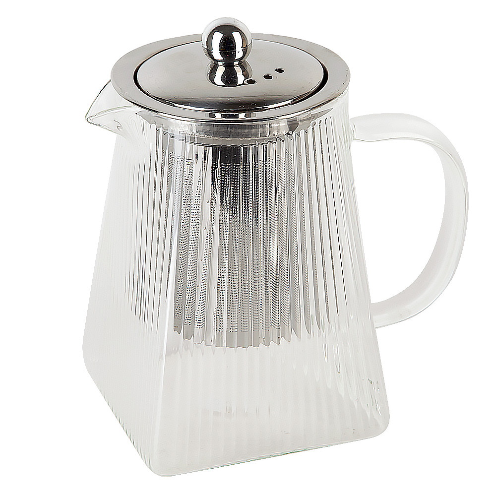 Чайник заварочный 5210014 "Pyramid" 0,95л. (стекло) индив.уп. ЕНС