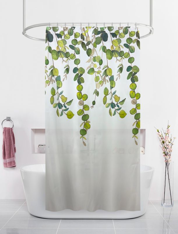 Занавес д/ван.комн. 180*180см. 13266 Лиана ВТ-829909 М.